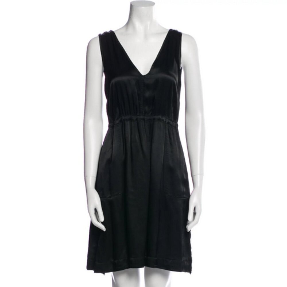 Raquel Allegra Black Mini Dress